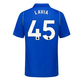 Chelsea Romeo Lavia #45 Maglia Gara Casa Repliche 2026-27 Maniche Corte